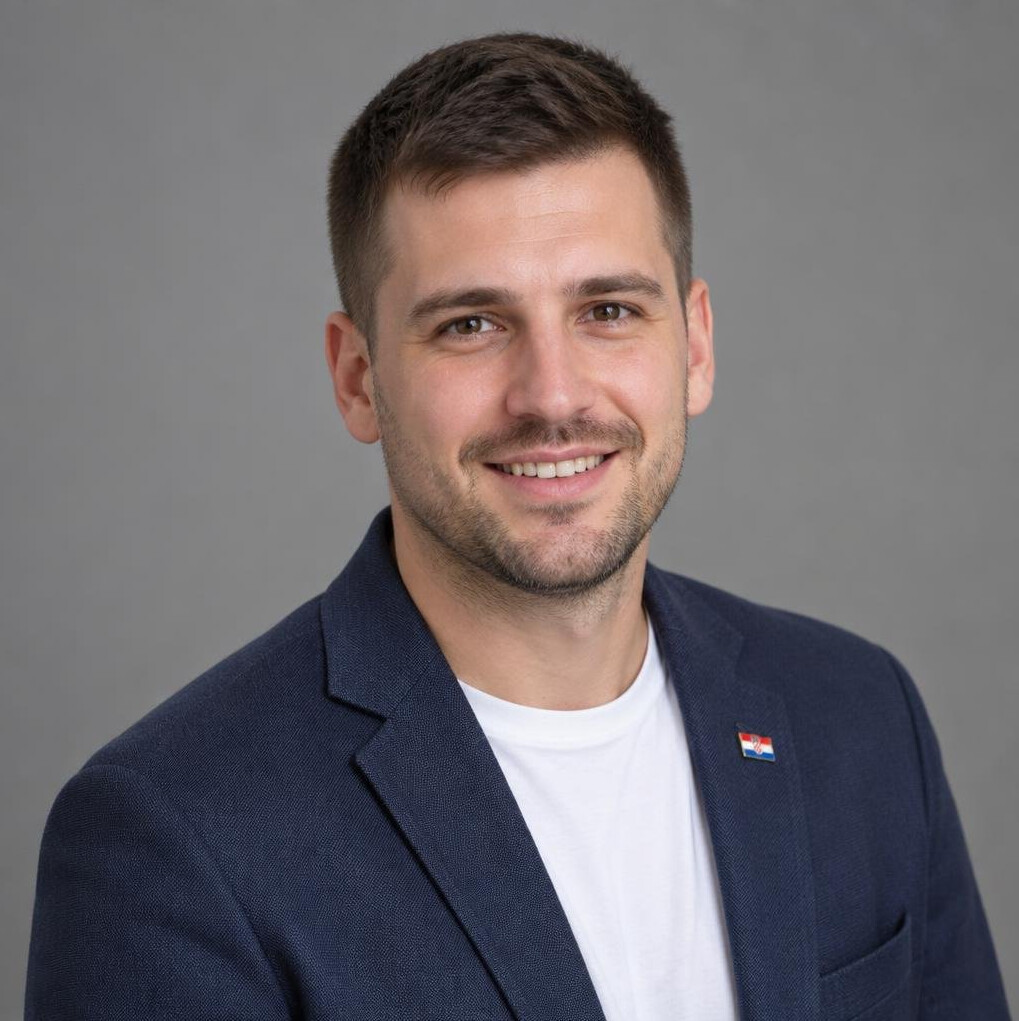 Portrait of a young professional man