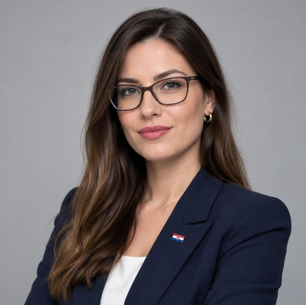 Portrait of a professional woman with glasses