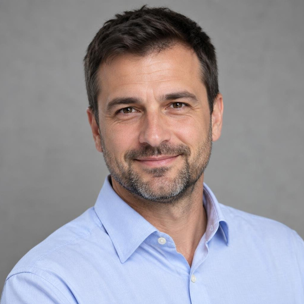 Portrait of a smiling professional man