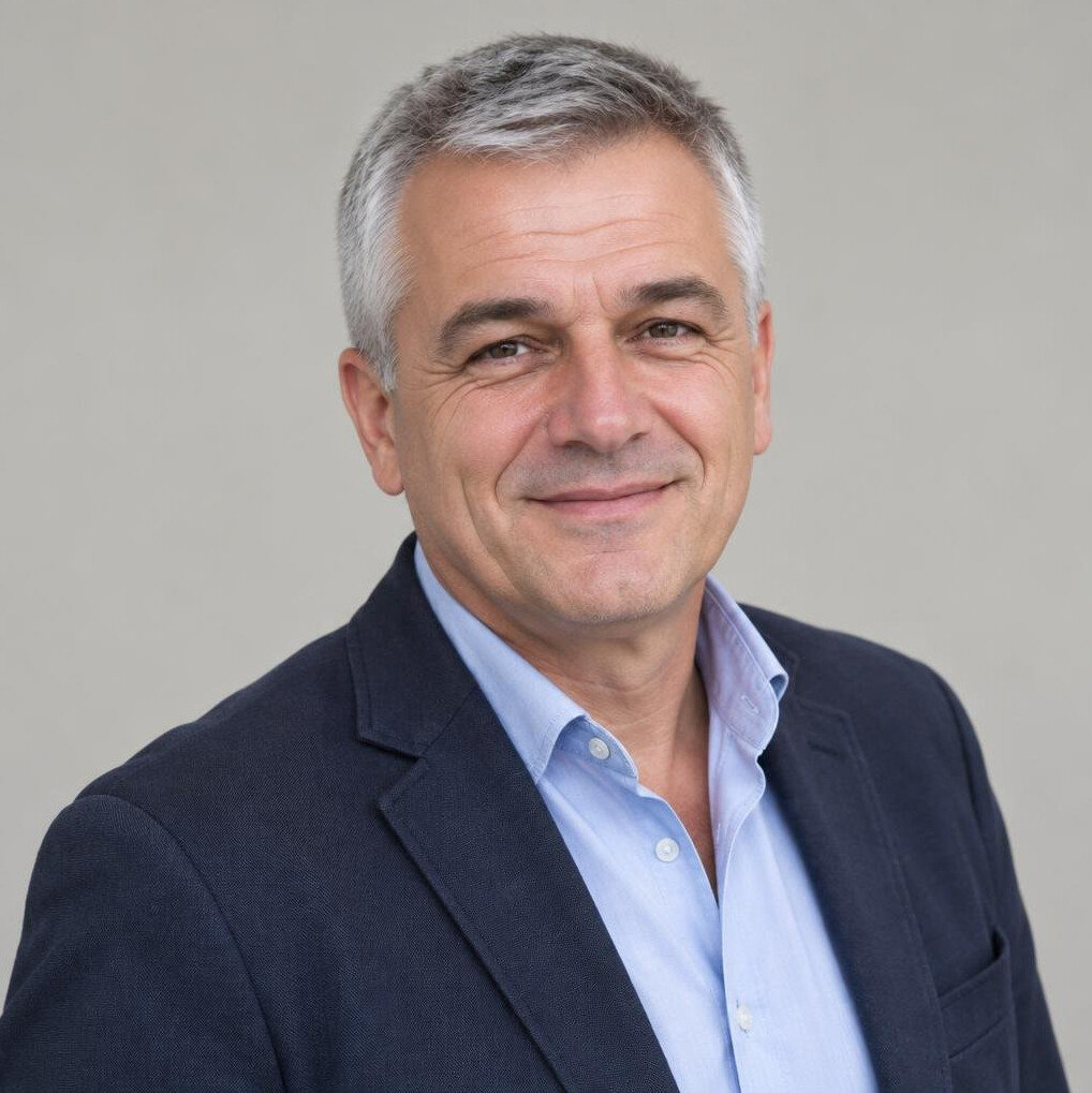 Portrait of a smiling middle-aged man